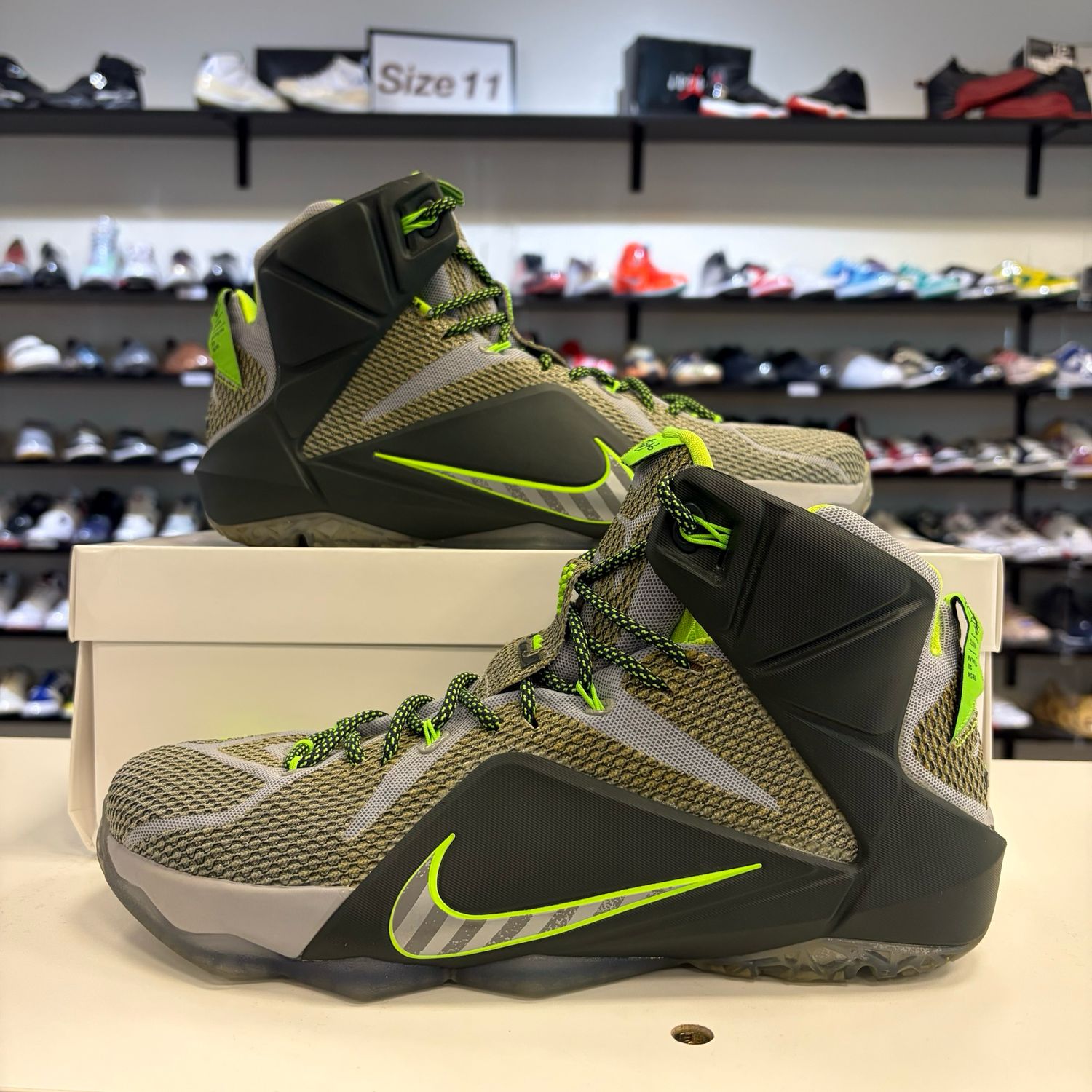 PO NB NIKE LEBRON 12 DUNK FORCE SIZE 11