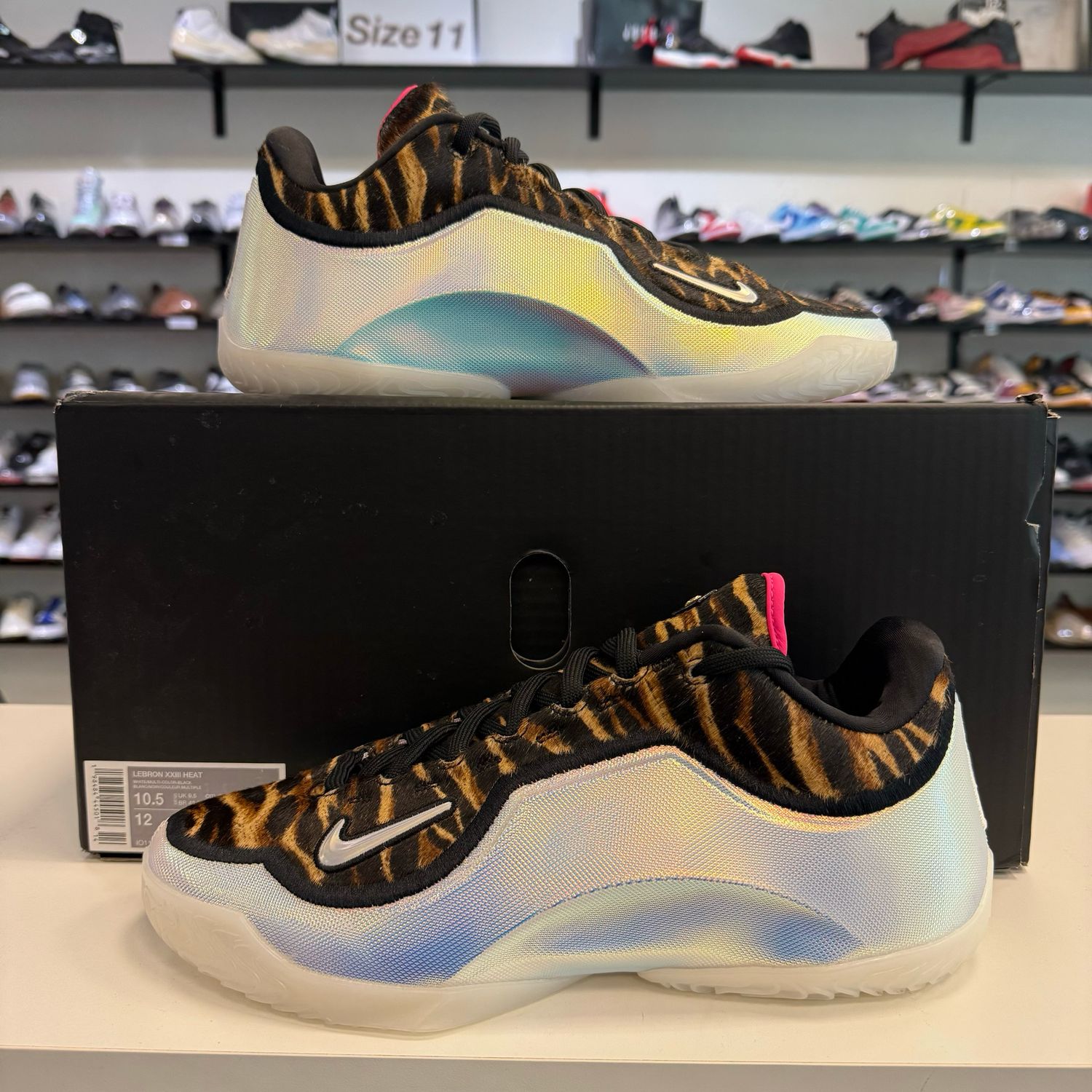 NEW NIKE LEBRON 23 HEAT WAVE (TRANSLUCENT SOLE)