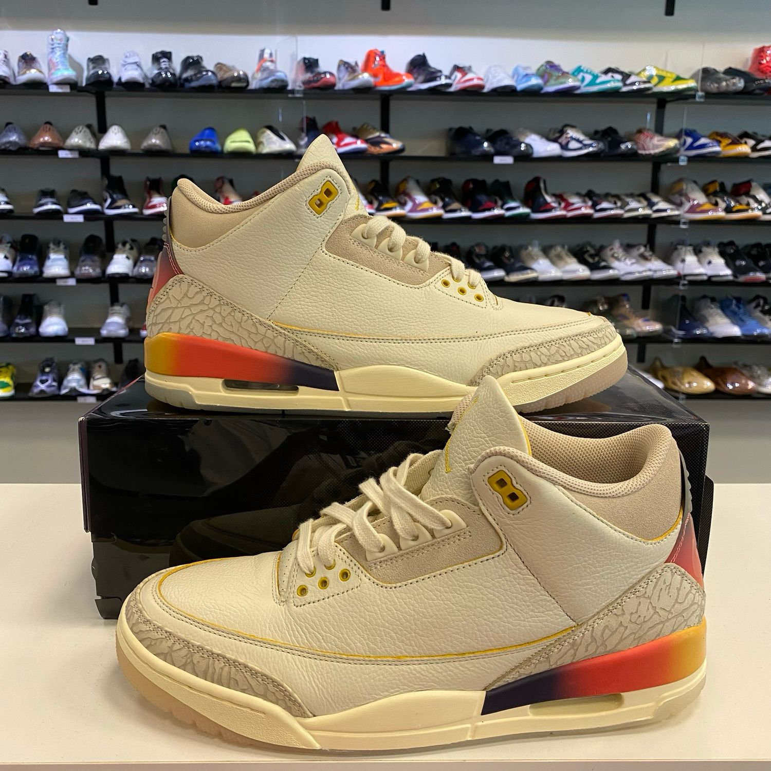 PO JORDAN 3 RETRO SP J BALVIN SUNSET SIZE 11.5