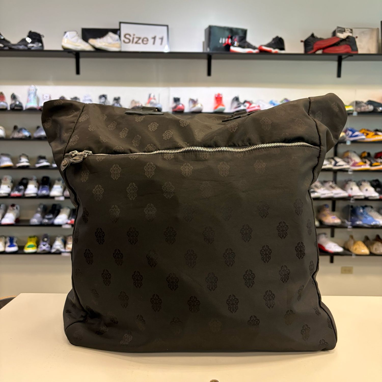 PO VINTAGE CH NYLON TOTE BAG LARGE