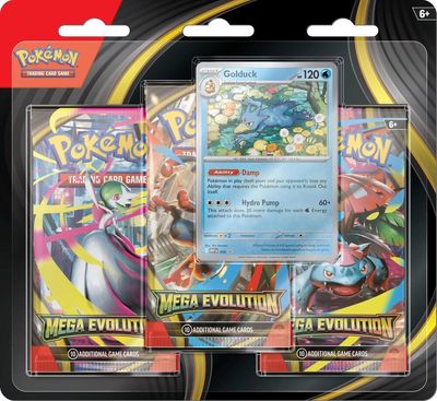 NEW POKEMON ME 3 PACK BLISTER (GOLDUCK)
