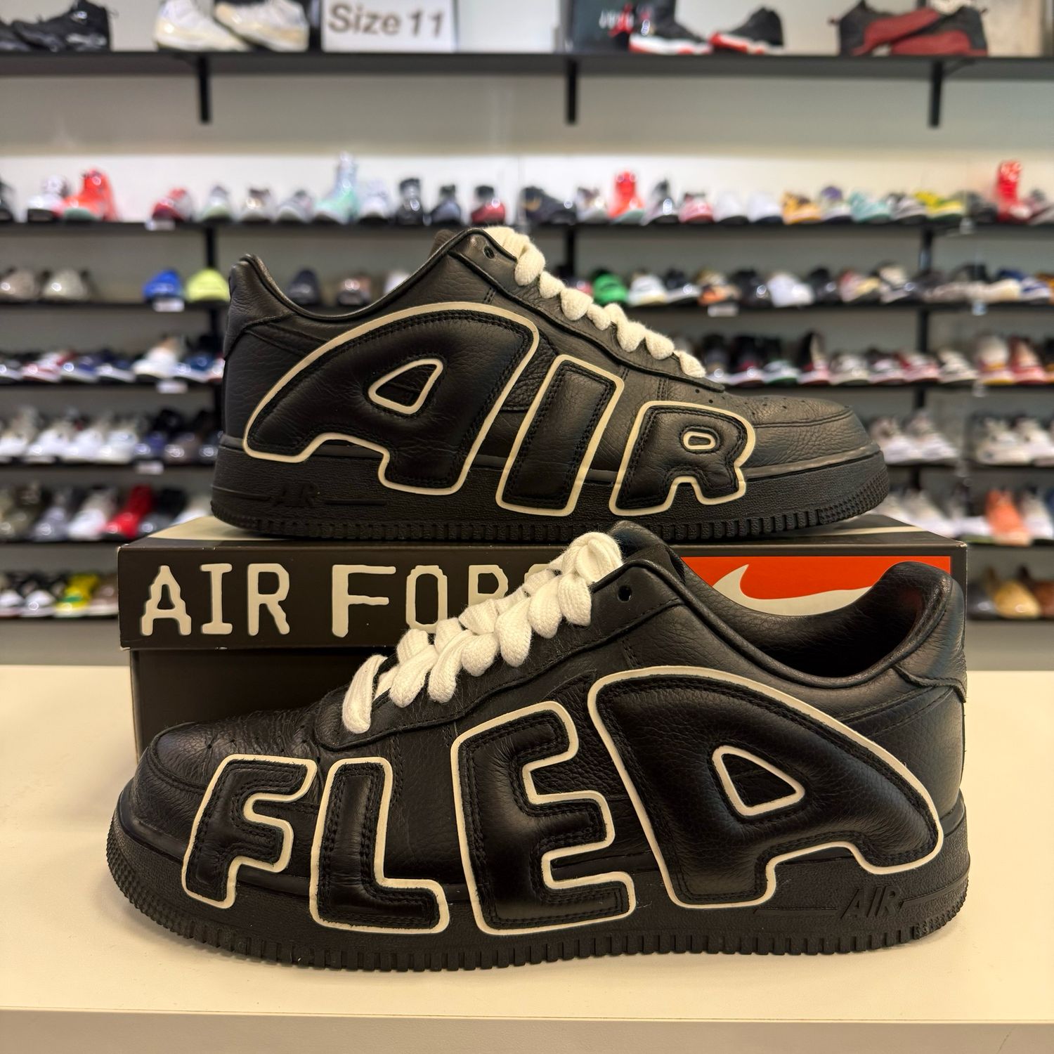 PO AIR FORCE 1 LOW CACTUS PLANT FLEA MARKET BLACK CPFM SIZE 11