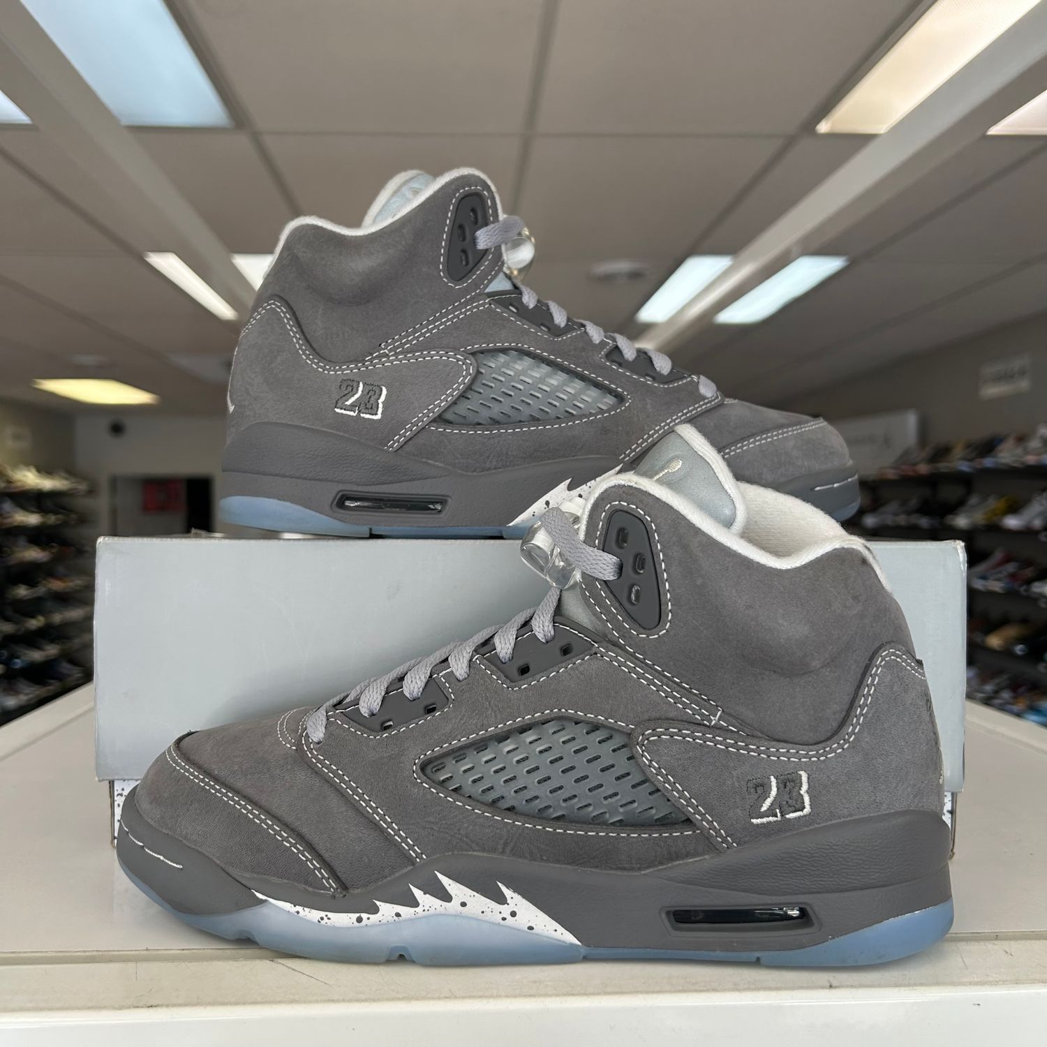 PO AIR JORDAN 5 RETRO WOLF GREY (2026) SIZE 5.5Y