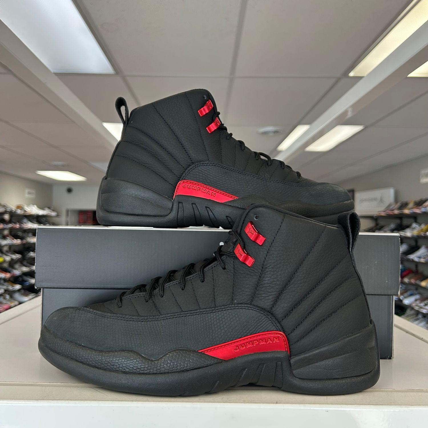 PO AIR JORDAN 12 BLOODLINE SIZE 10.5