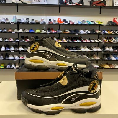 PO REEBOK THE ANSWER DMX BLACK WHITE GOLD (2022) SIZE 13