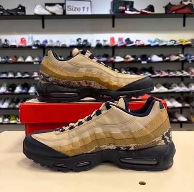 PO NIKE AIR MAX 95 SNAKESKIN NEWSPRINT SIZE 11.5