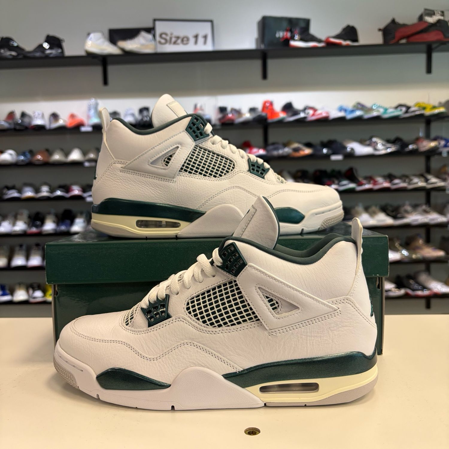 PO2 AIR JORDAN 4 OXIDIZED GREEN SIZE 11