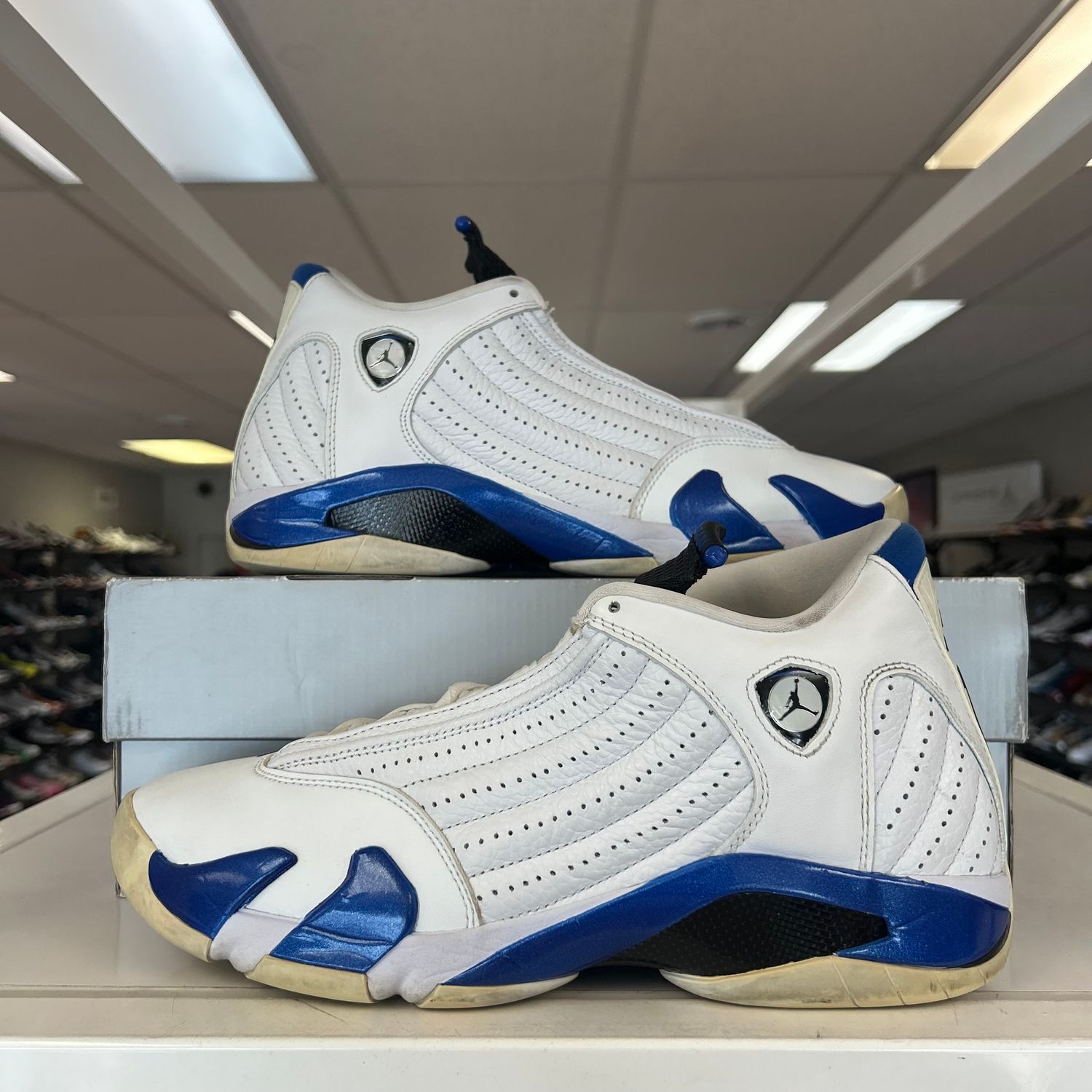 PO AIR JORDAN 14 HYPER ROYAL SIZE 11