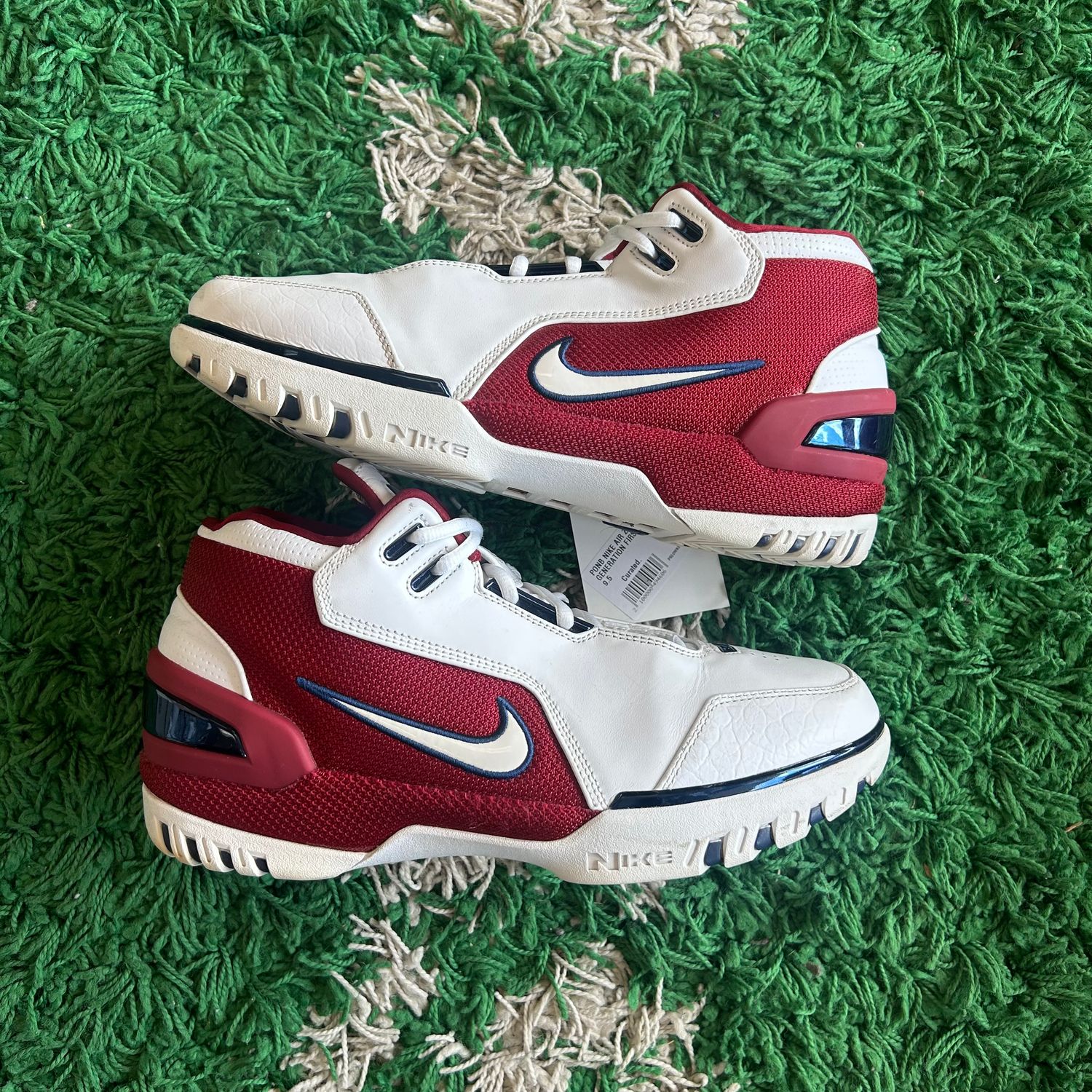PONB NIKE AIR ZOOM GENERATION FIRST GAME SIZE 9.5