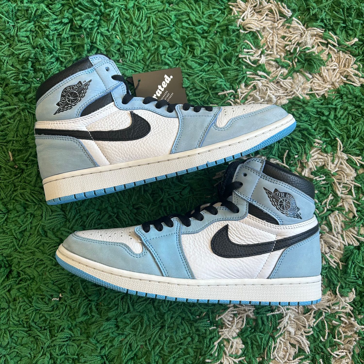 PONB AIR JORDAN 1 UNIVERSITY BLUE SIZE 10
