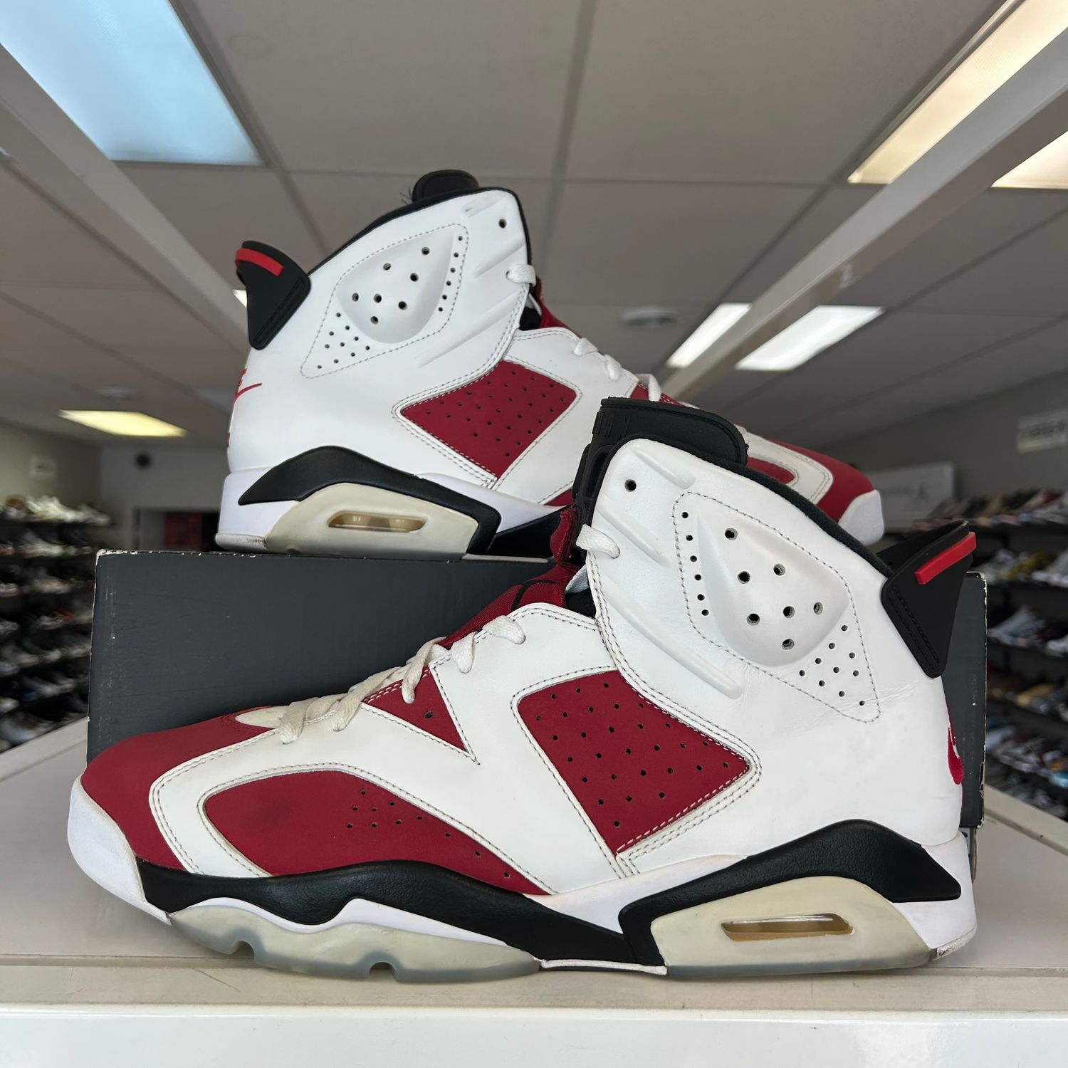 PO2 AIR JORDAN 6 CARMINE 2021 SIZE 13