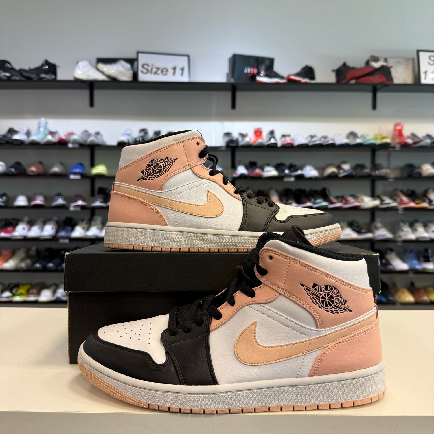 PO AIR JORDAN 1 MID CRIMSON TINT SIZE 10