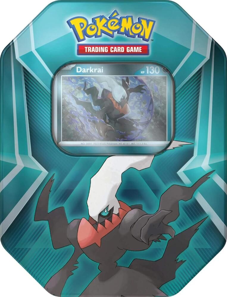 NEW POKEMON TRIPLE WHAMMY TIN (DARKRAI)