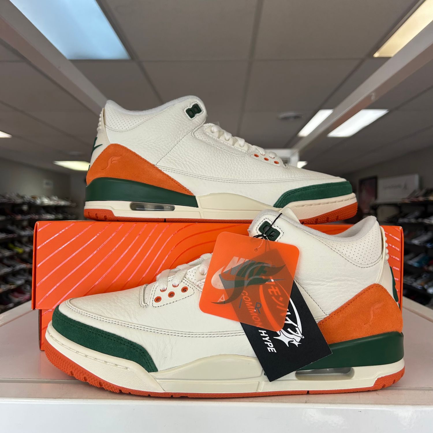NEW AIR JORDAN 3 SP SOLEFLY MIAMI 