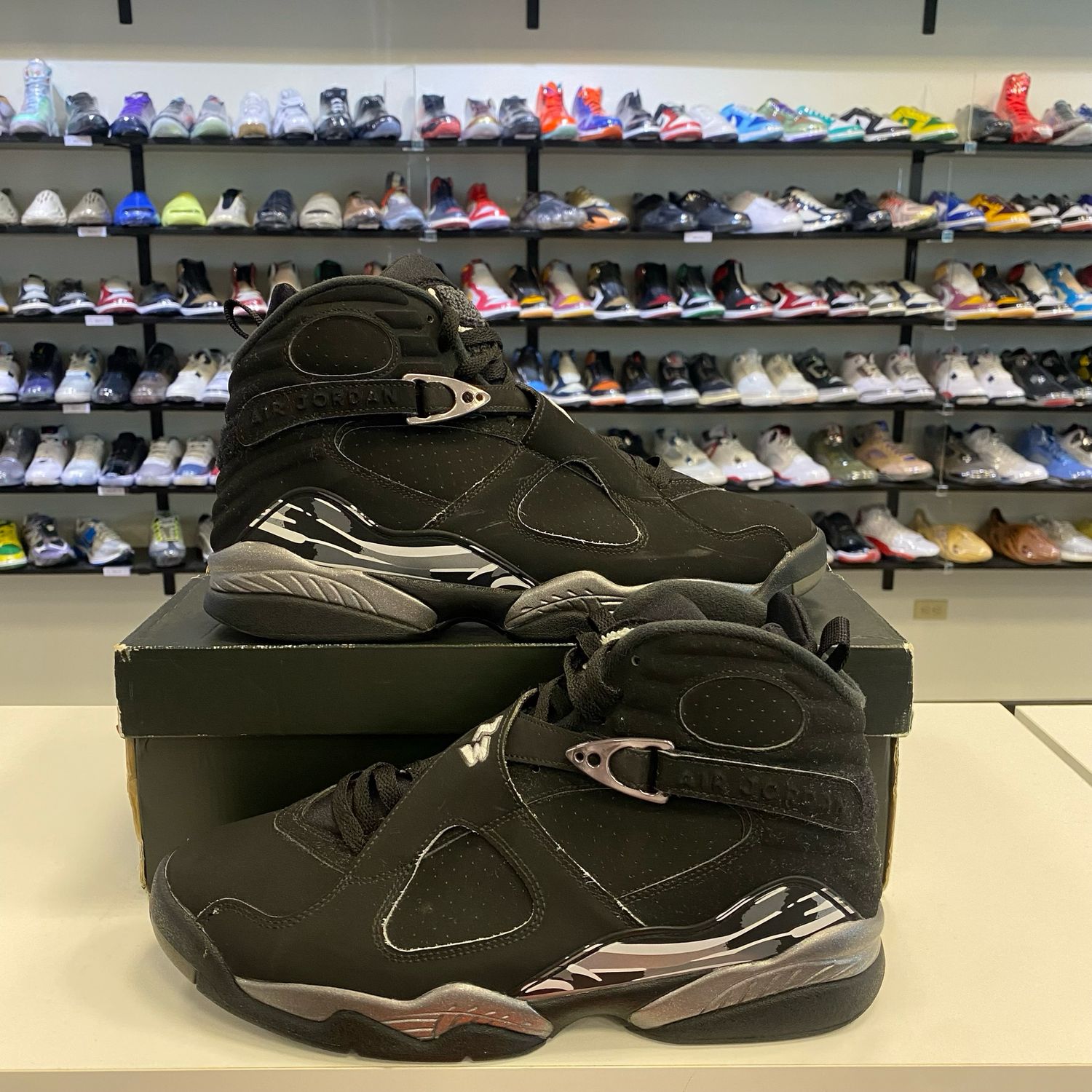 PO AIR JORDAN 8 CHROME (2015) SIZE 10.5