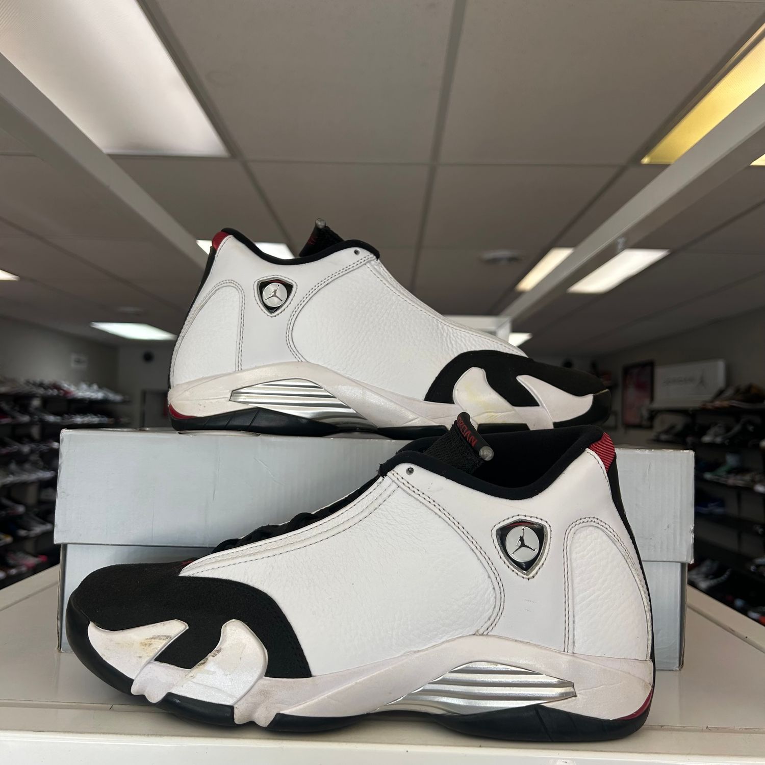 PO AIR JORDAN 14 RETRO BLACK TOE (2024) SX SIZE 12