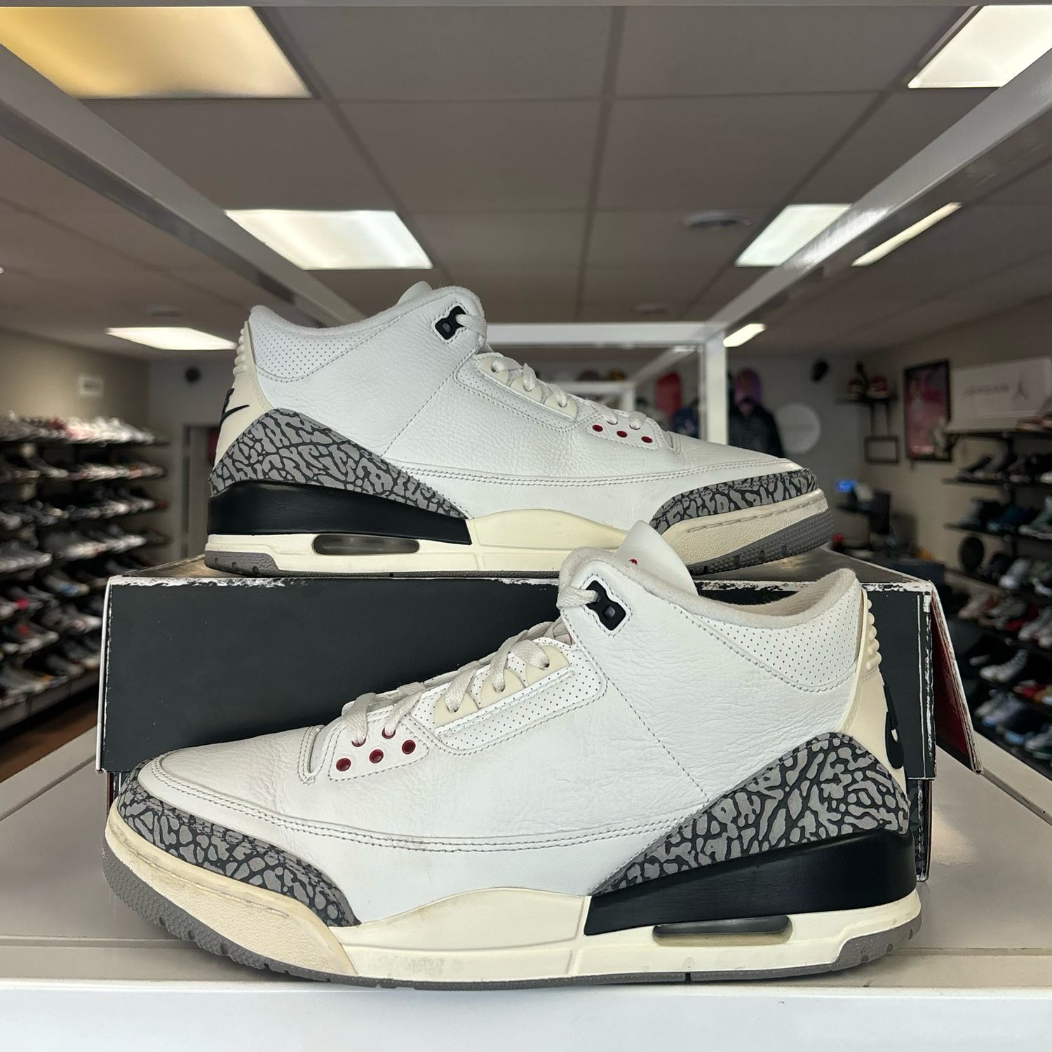 PO3 AIR JORDAN 3 WHITE CEMENT REIMAGINED SX SIZE 13