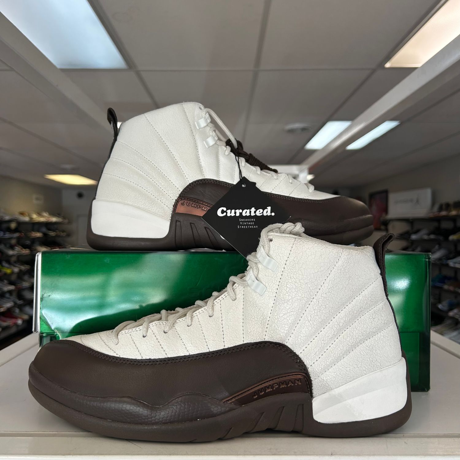PO2 AIR JORDAN 12 SOLEFLY CAFECITO SX SIZE 11.5