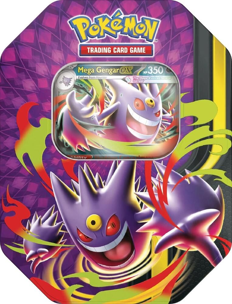 NEW 2026 POKEMON MEGA MOONLIT TIN (GENGAR)