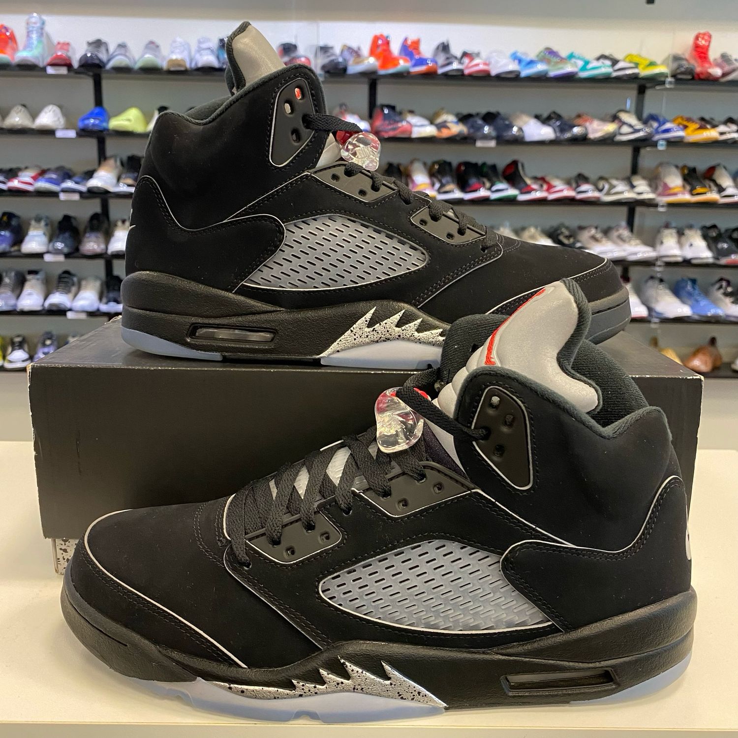 PO JORDAN 5 RETRO OG BLACK METALLIC REIMAGINED SIZE 12