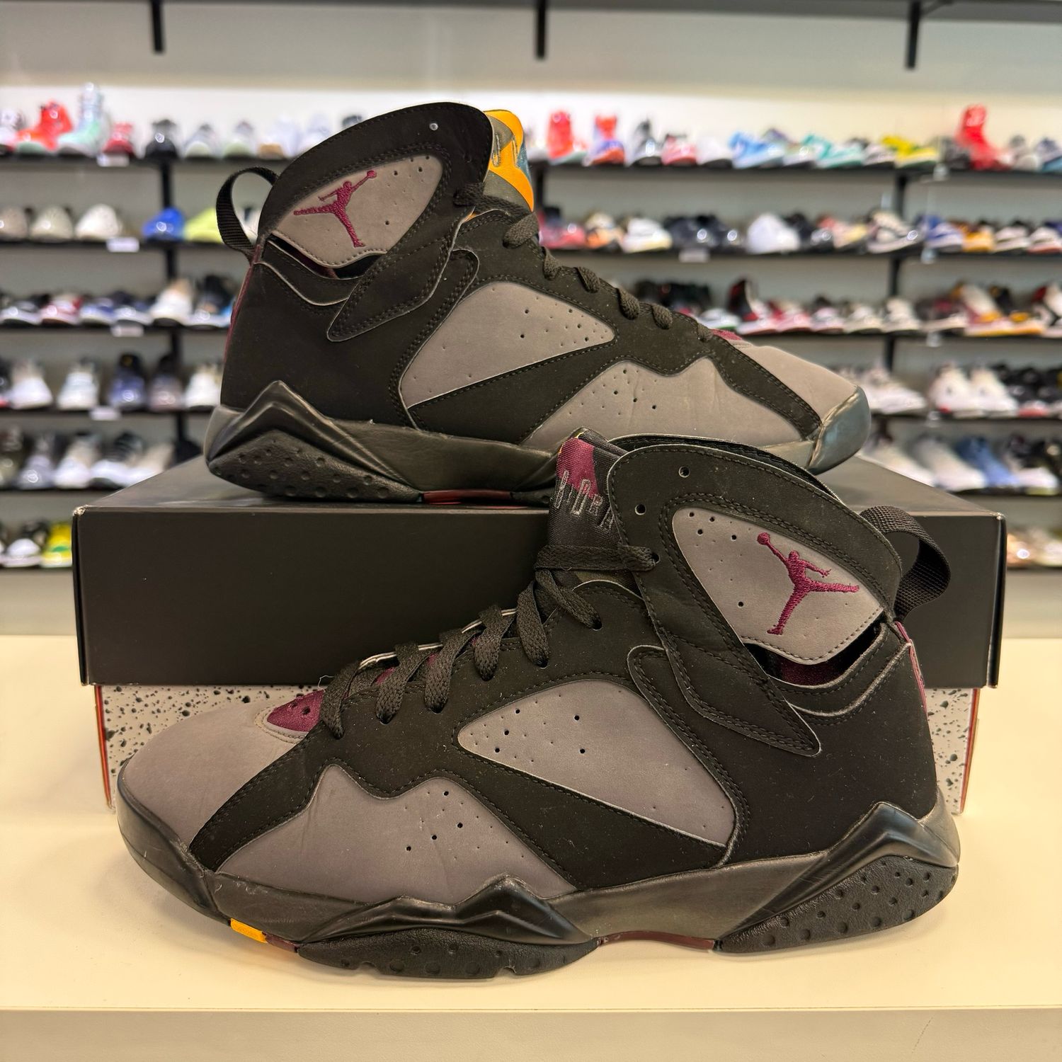 PO NB AIR JORDAN 7 BORDEAUX (2015) SIZE 9.5