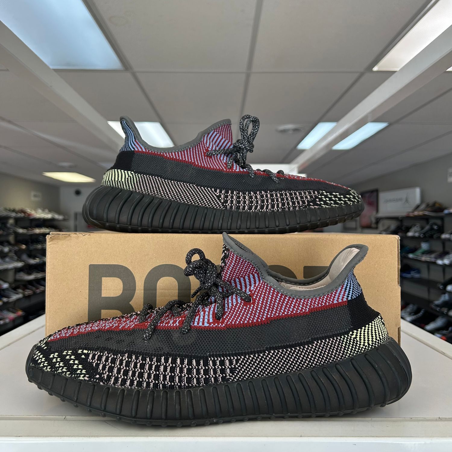PO ADIDAS YEEZY 350 V2 YECHEIL (NON-REFLECTIVE) SX SIZE 13