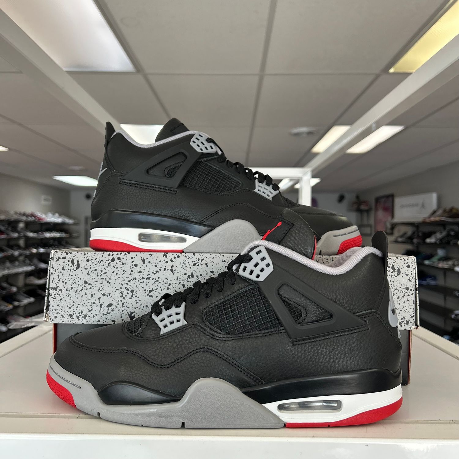 PO6 AIR JORDAN 4 BRED REIMAGINED SX SIZE 11