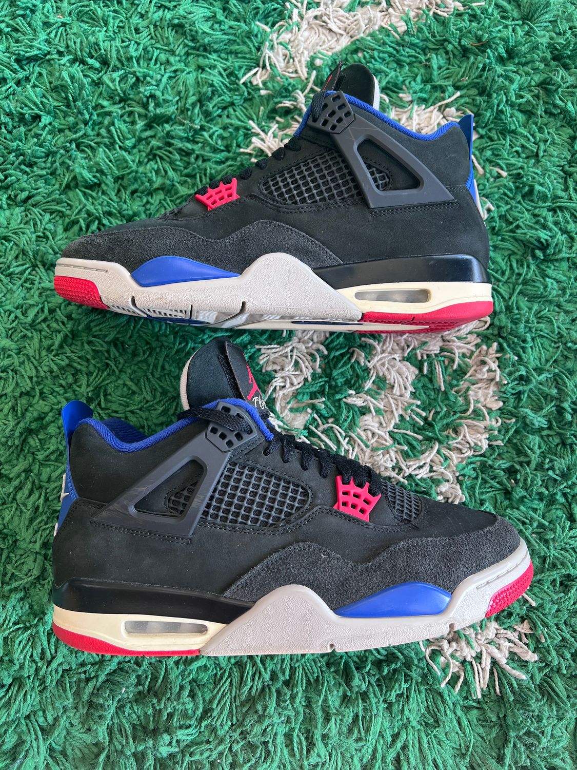 PO NB AIR JORDAN 4 RETRO OG RARE AIR WHITE LETTERING SX SIZE 10.5