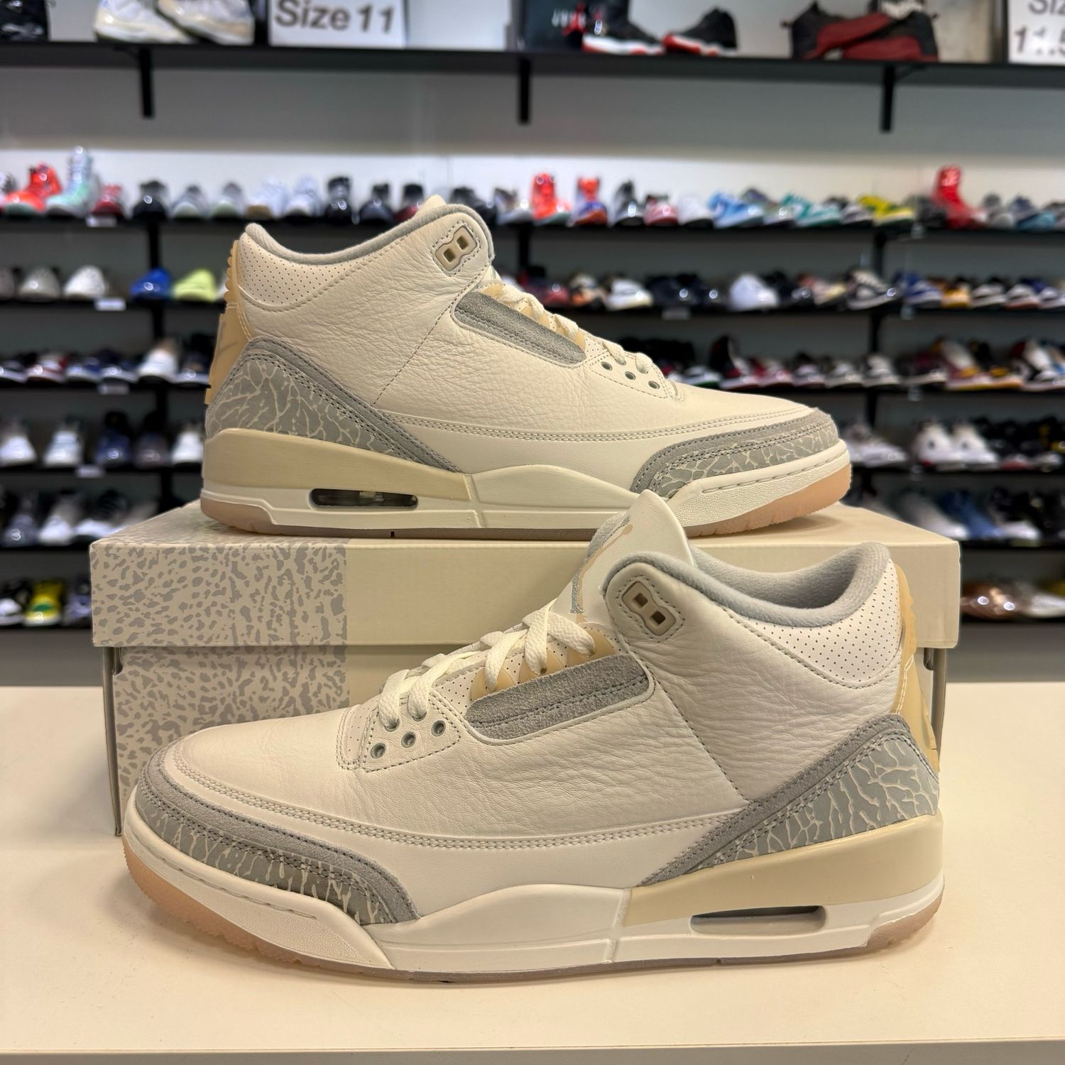 PO2 AIR JORDAN 3 CRAFT IVORY SIZE 10.5