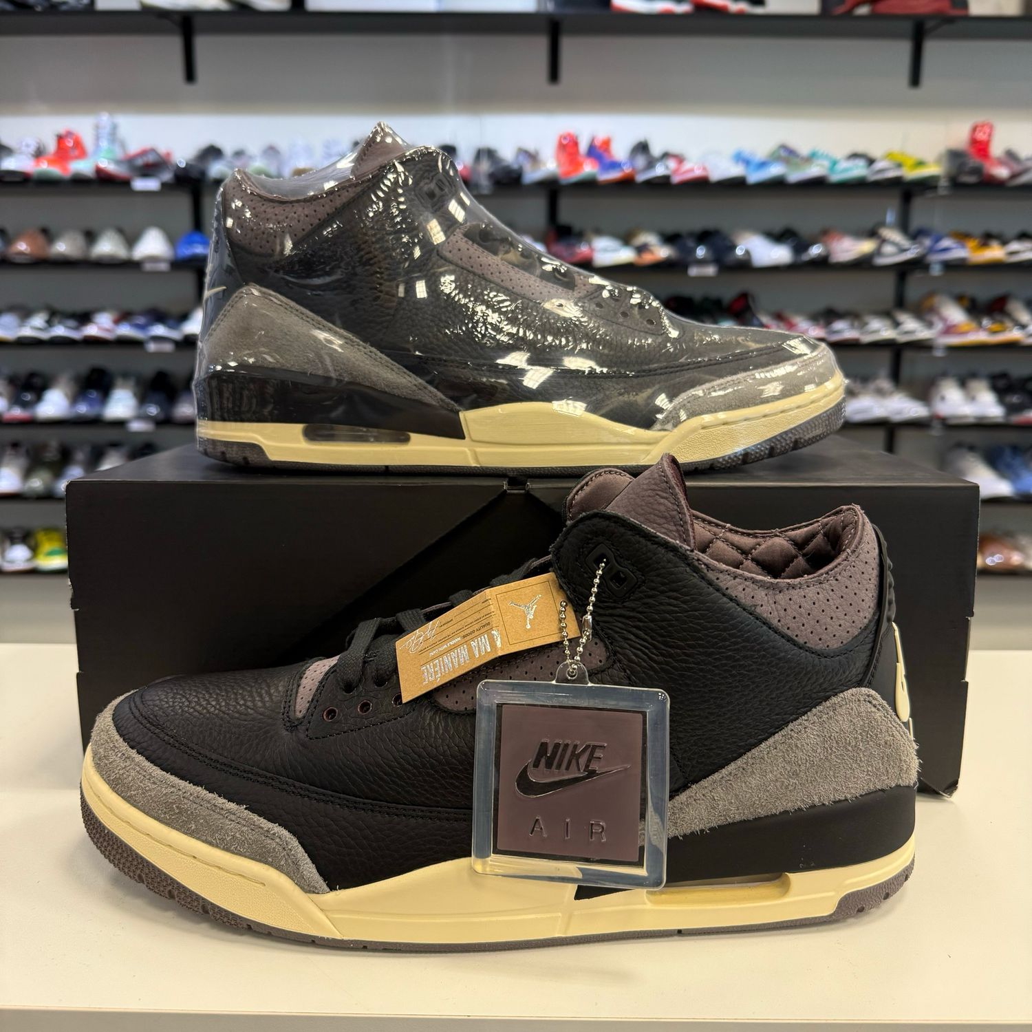 NEW (NO BOX) AIR JORDAN 3 A MA MANIERE WHILE YOU WERE SLEEPING (WOMENS) 14.5W