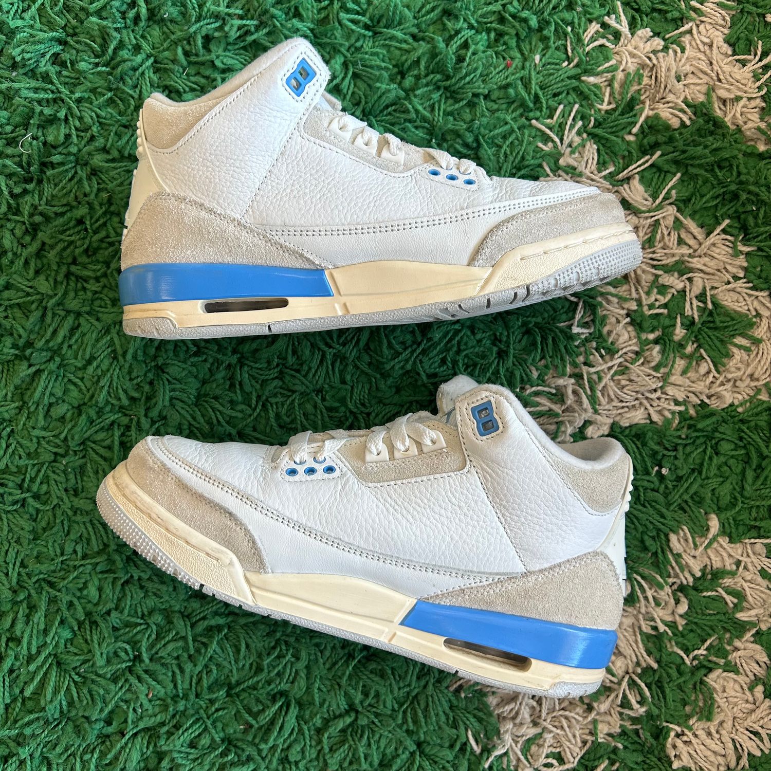 PO NB AIR JORDAN 3 LUCKY SHORTS SX SIZE 6.5Y