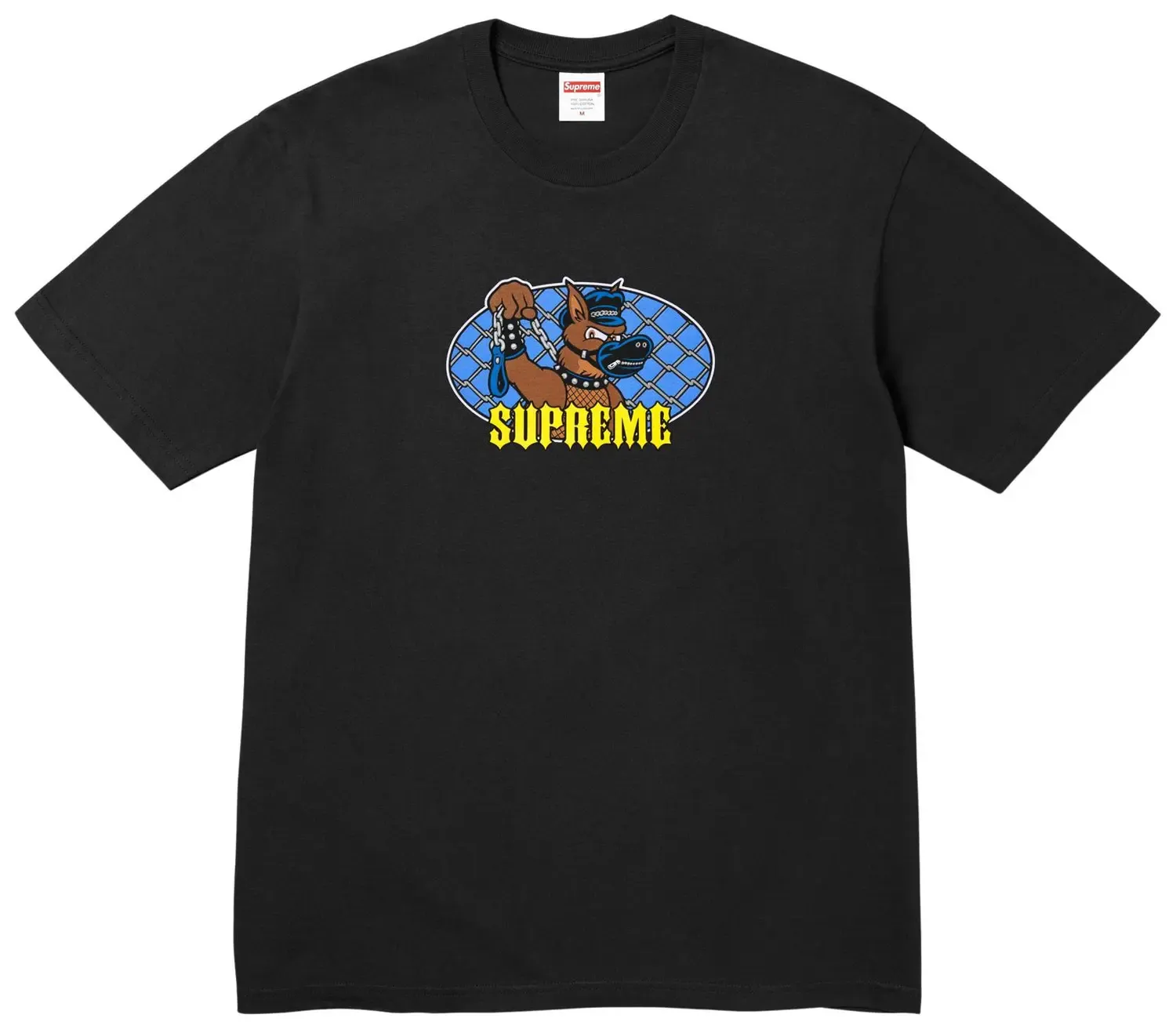 NEW SUPREME LEASH TEE  BLACK