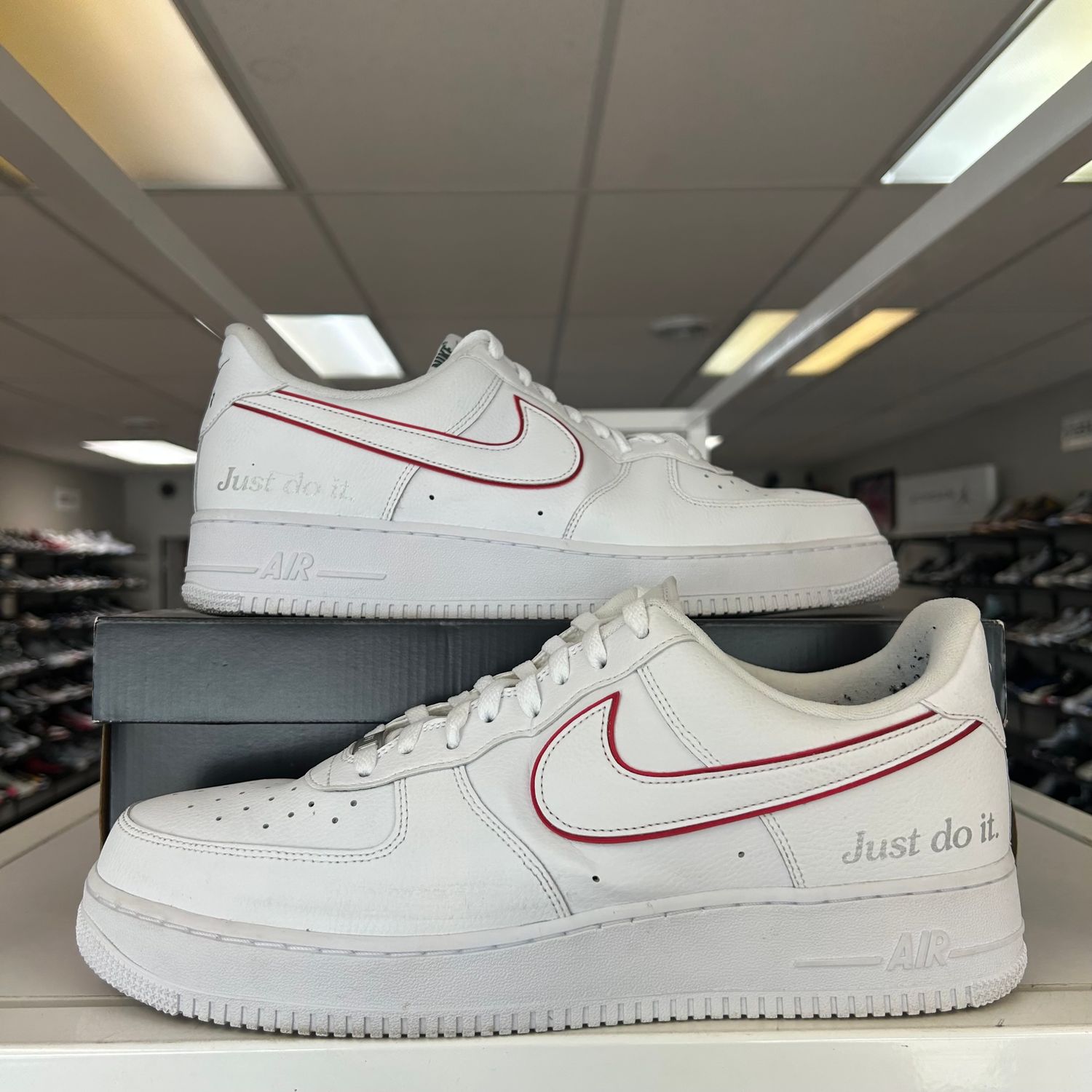 PO NIKE AIR FORCE 1 LOW JUST DO IT SX SIZE 13