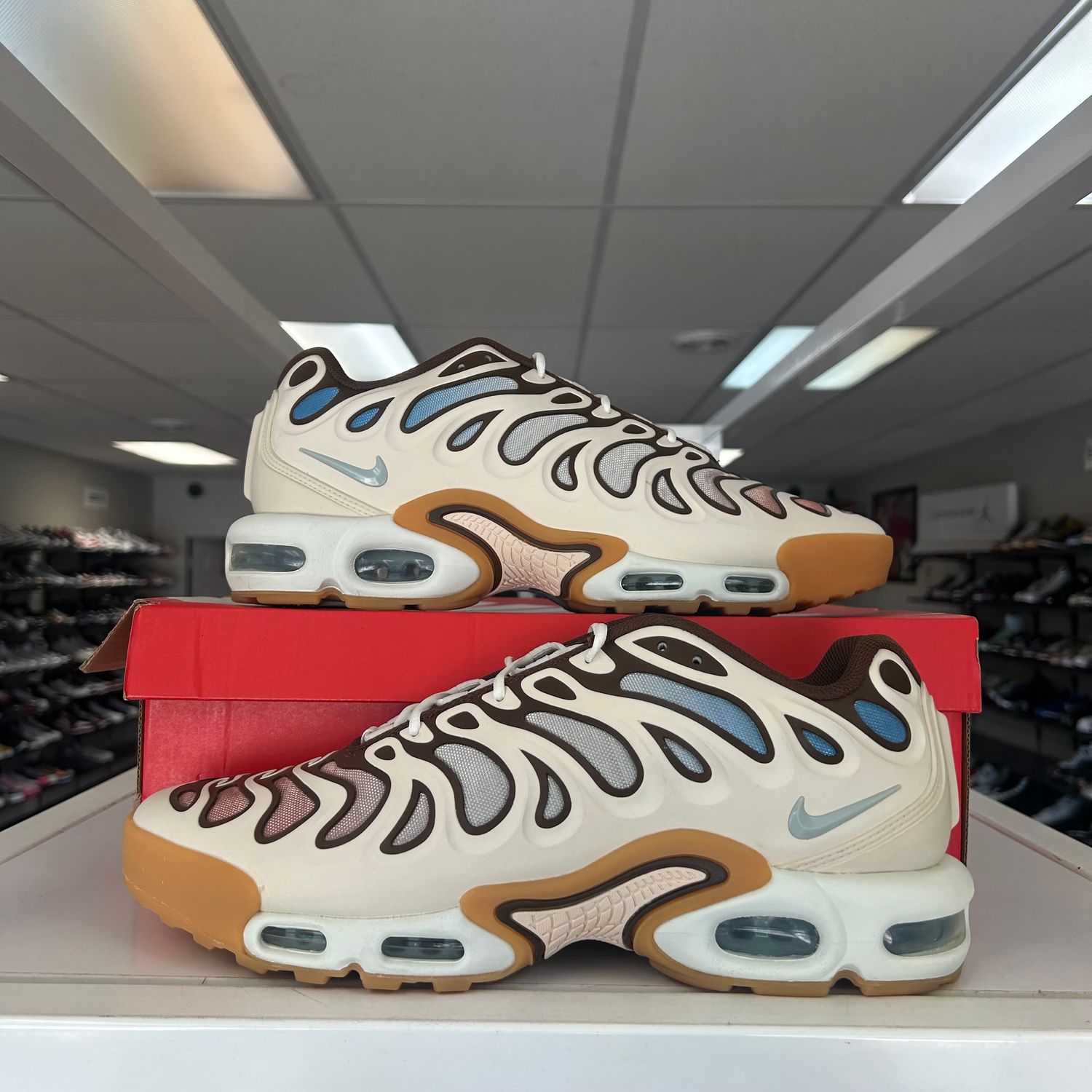 PO NIKE AIR MAX PLUS DRIFT PHANTOM CACAO WOW SX SIZE 13