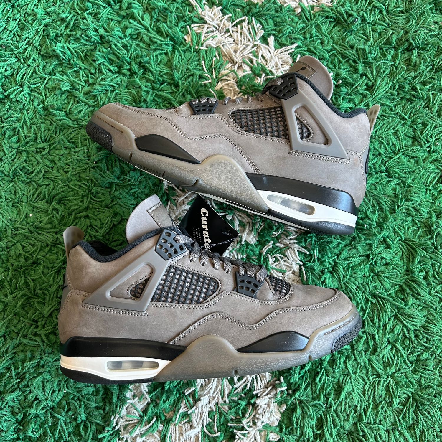 PO NB AIR JORDAN 4 RETRO CAVE STONE SX SIZE 10.5