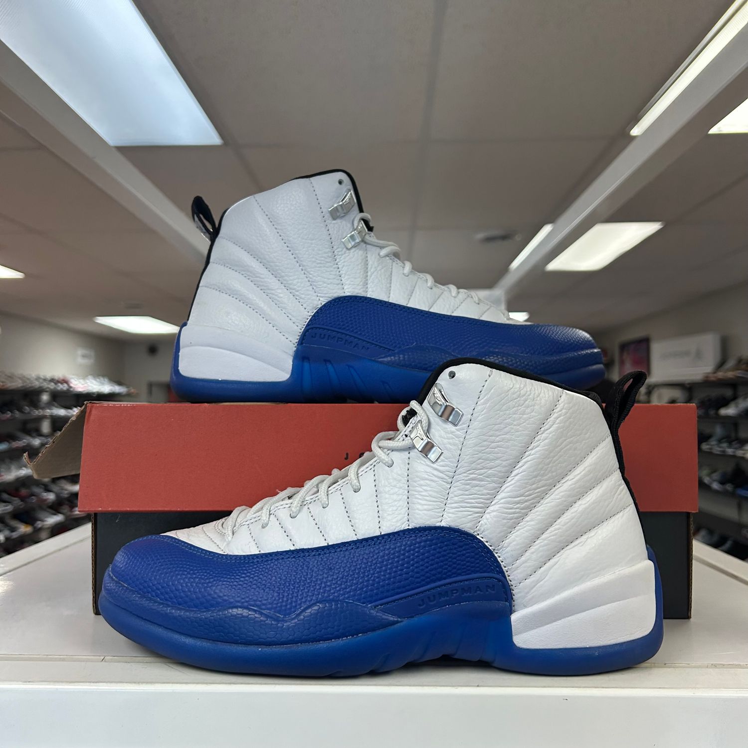 PO2 AIR JORDAN 12 BLUEBERRY SX SIZE 8.5