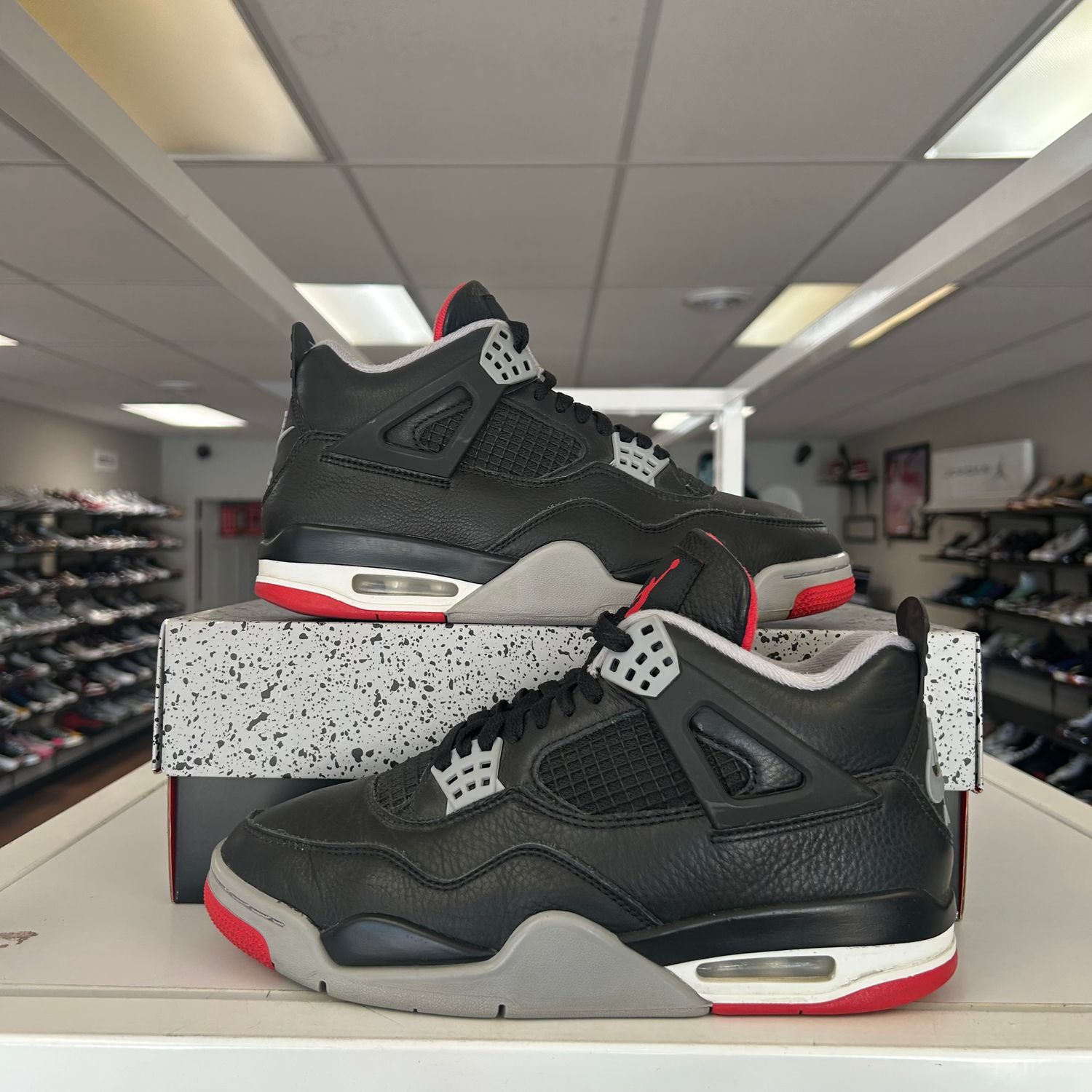 PO2 AIR JORDAN 4 BRED REIMAGINED SX SIZE 8