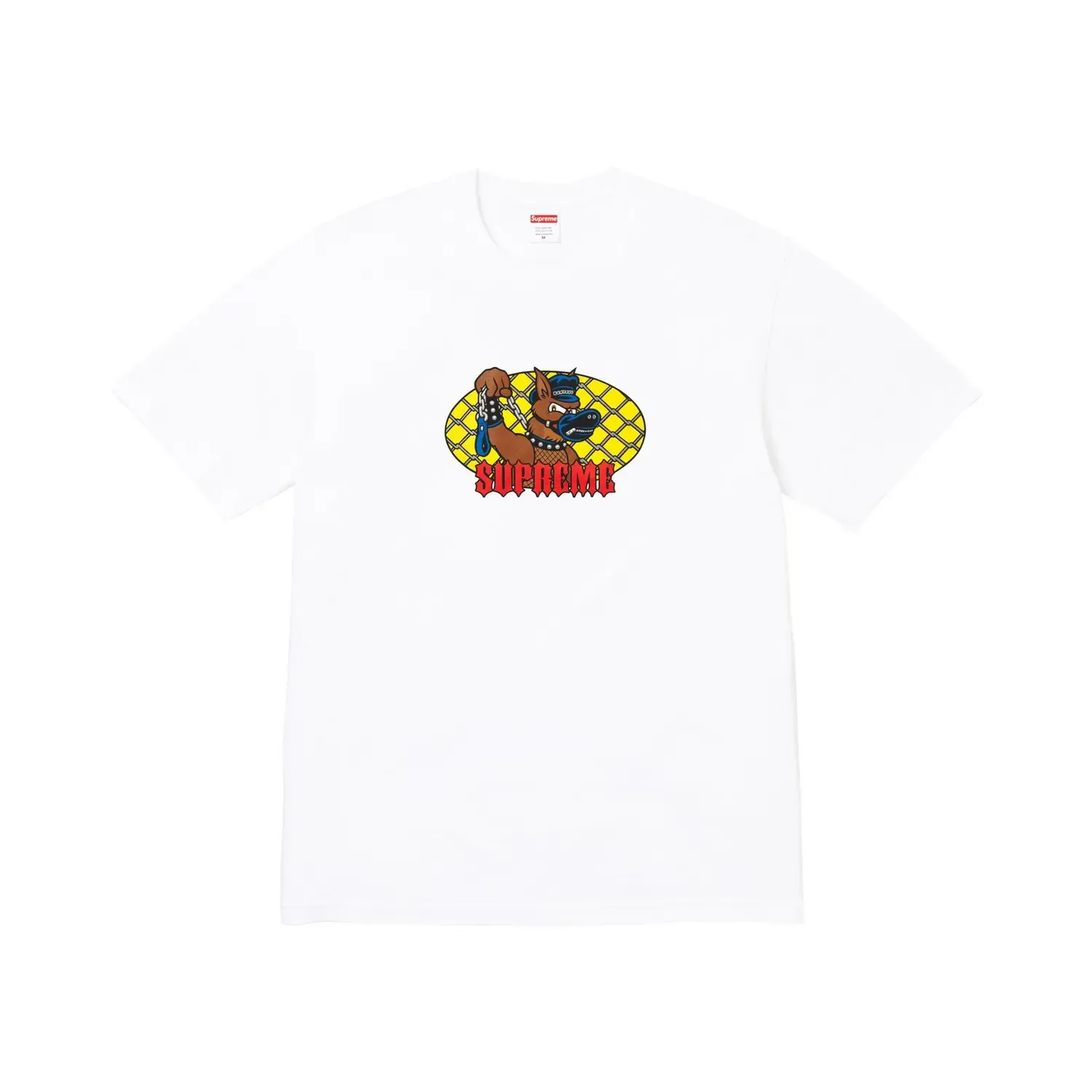 NEW SUPREME LEASH TEE WHITE