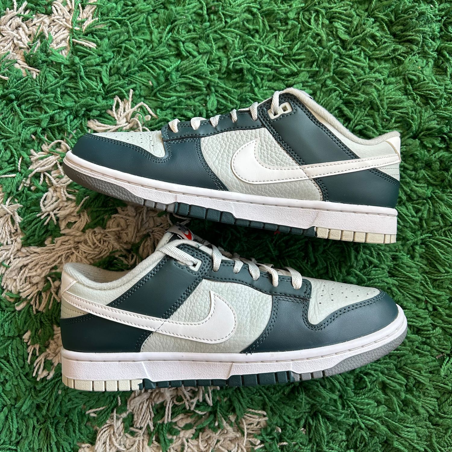PO NB NIKE DUNK LOW SPLIT DEEP JUNGLE SX SIZE 8