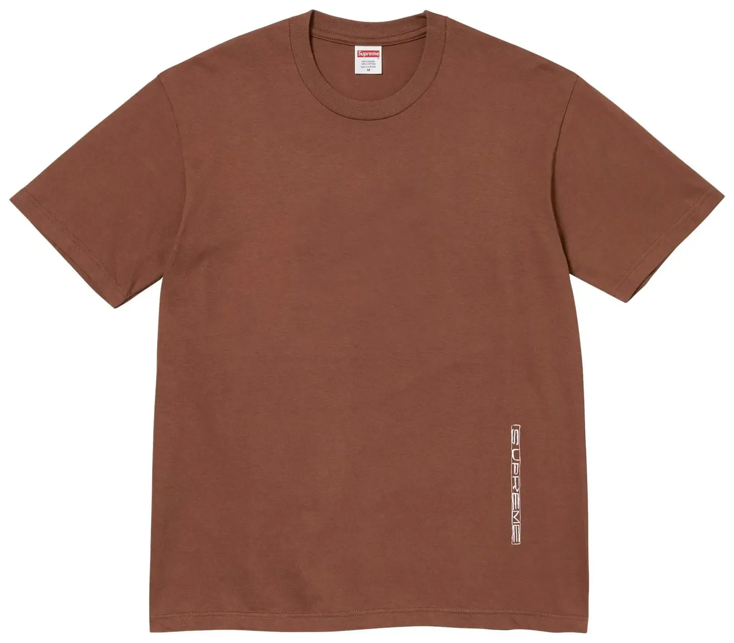NEW SUPREME SUPPER TEE BROWN