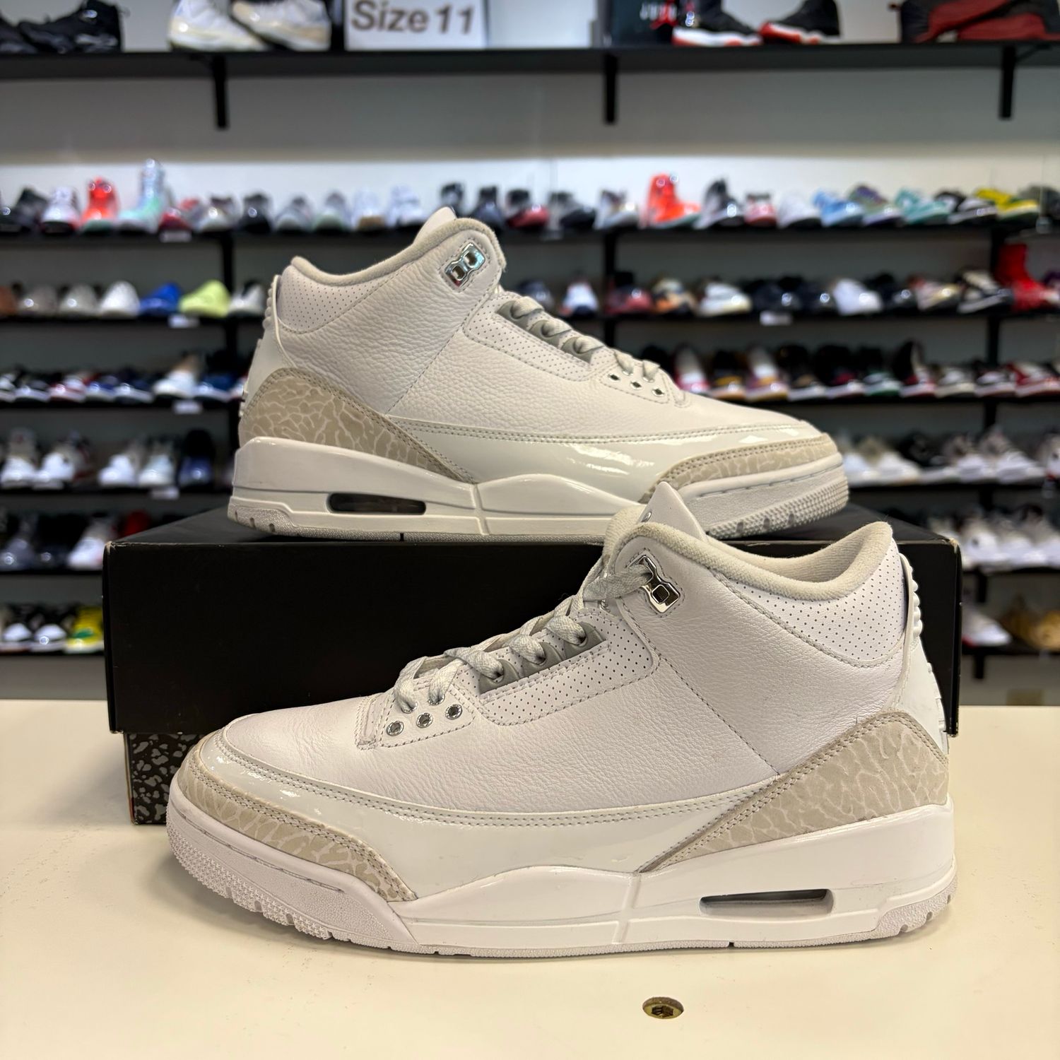 PO AIR JORDAN 3 PURE MONEY (2025) SIZE 8.5