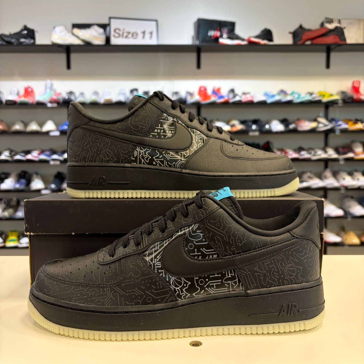 NEW AIR FORCE 1 LOW COMPUTER CHIP SPACE JAM (SX)