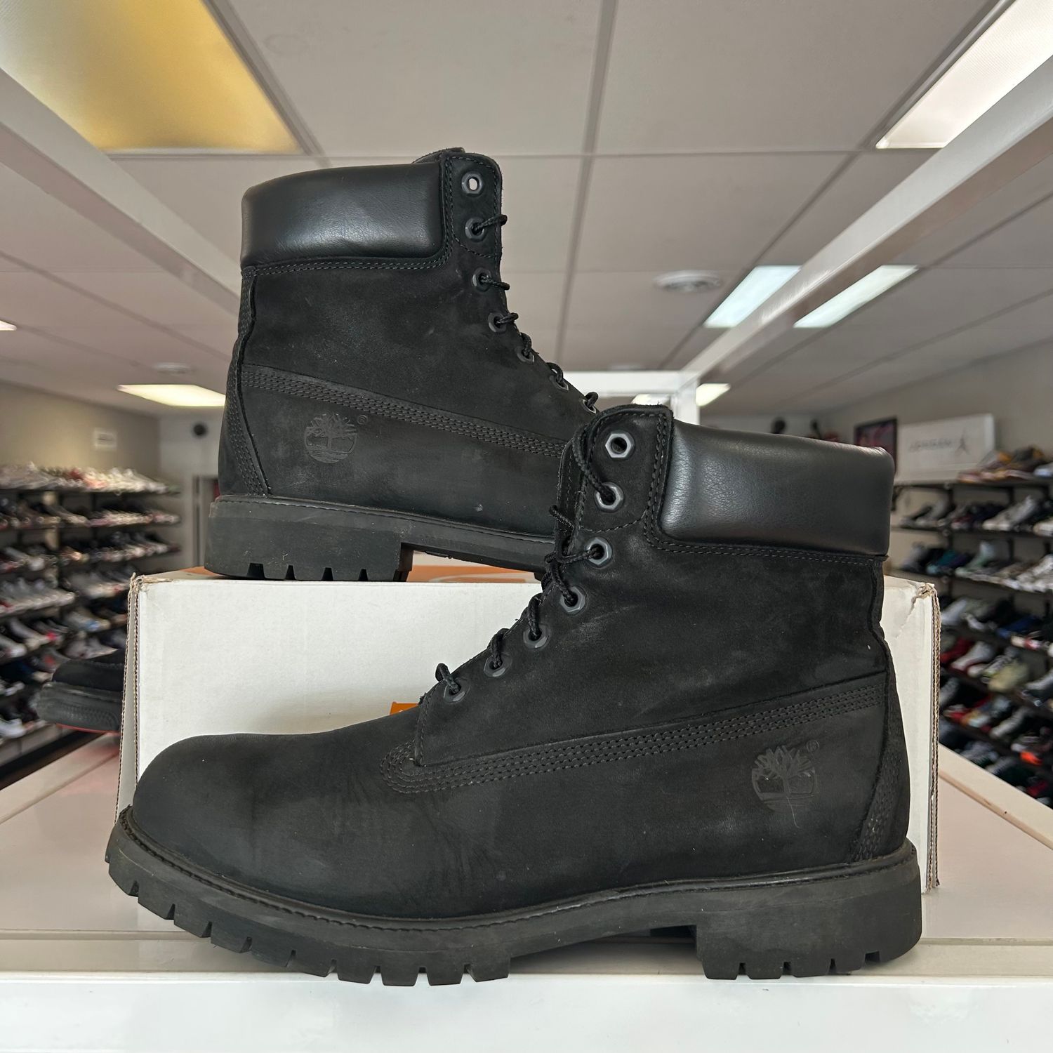 PO TIMBERLAND PREMIUM 6IN WATERPROOF BOOT BLACK (Sx) SIZE 11
