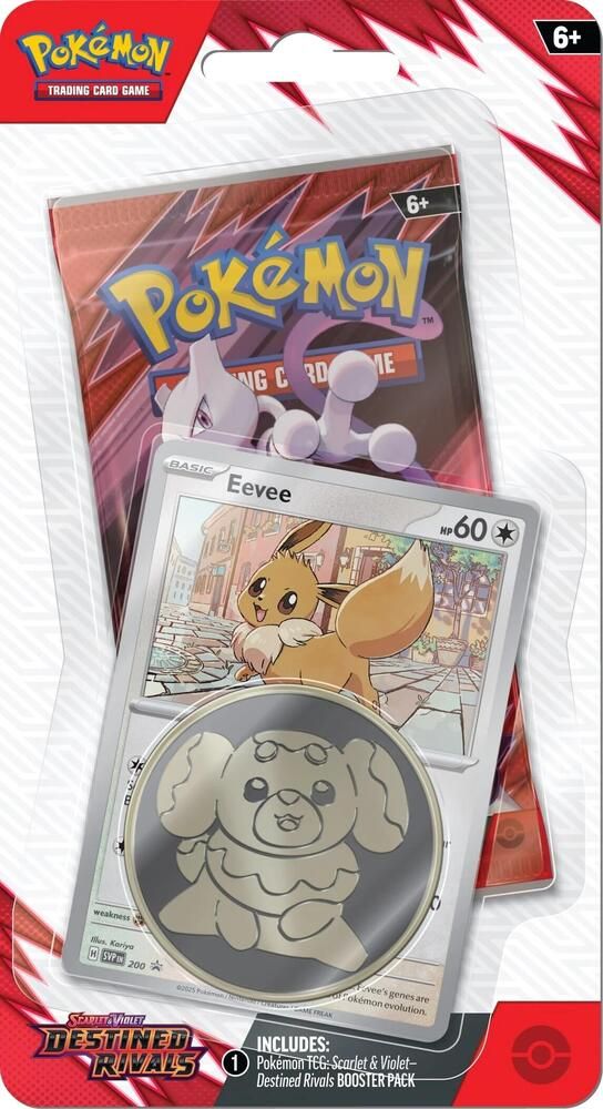 NEW POKEMON DR SINGLE PACK BLISTER (EEVEE)