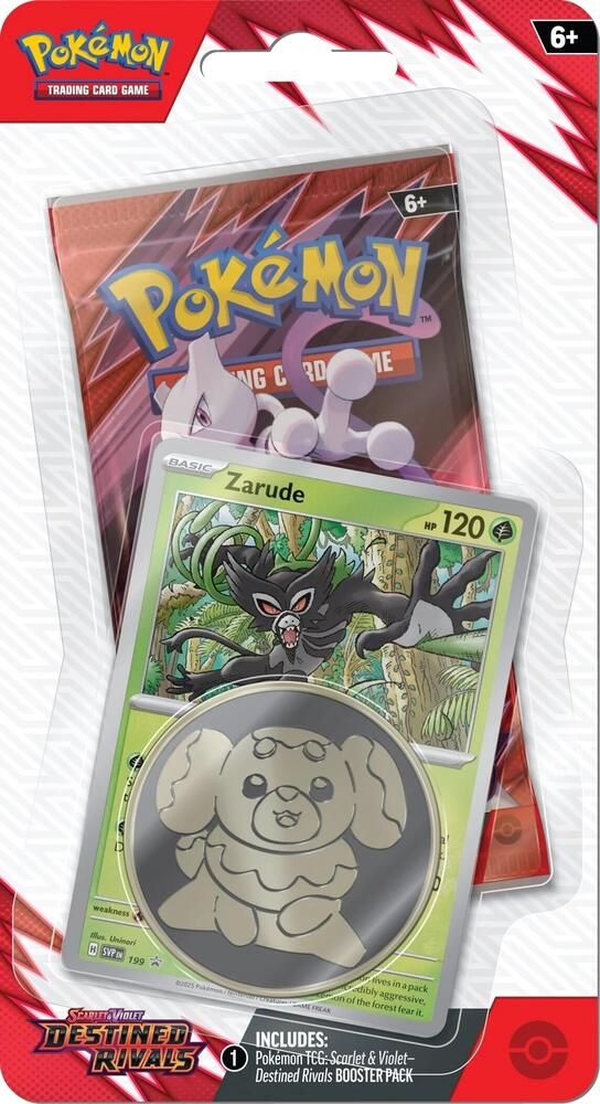 NEW POKEMON DR SINGLE PACK BLISTER (ZARUDE)
