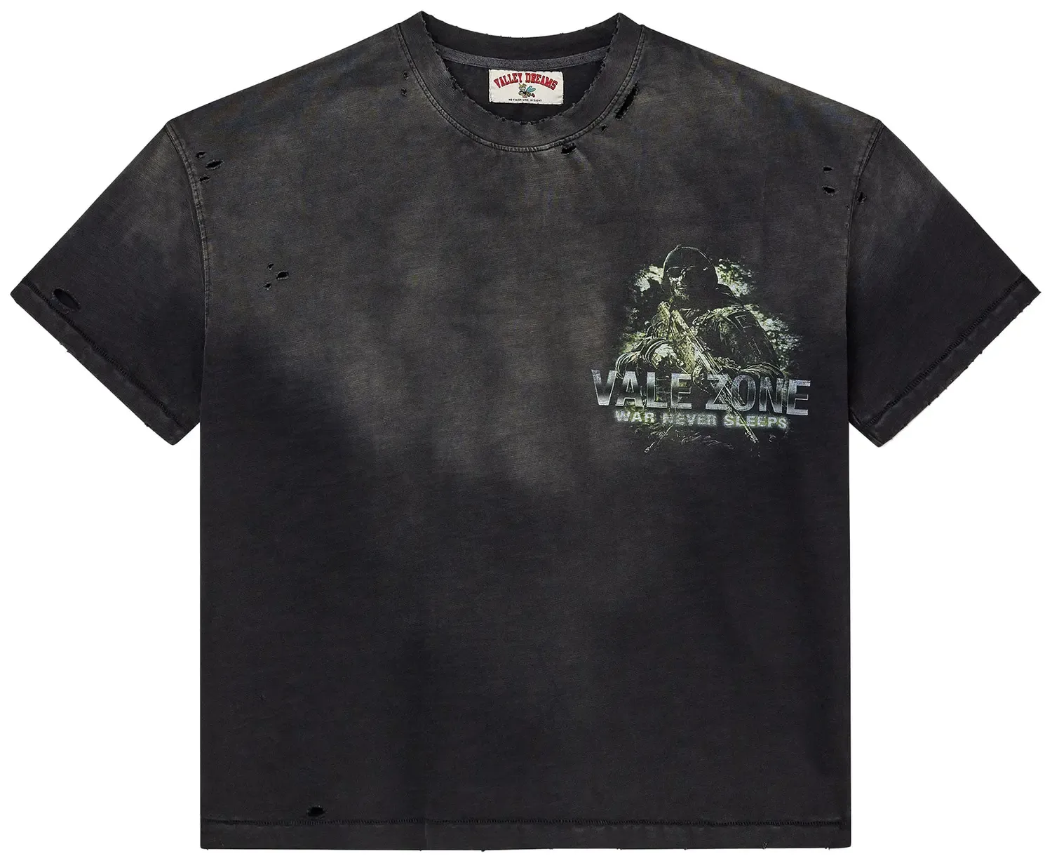 NEW VALE VALE ZONE TEE BLACK