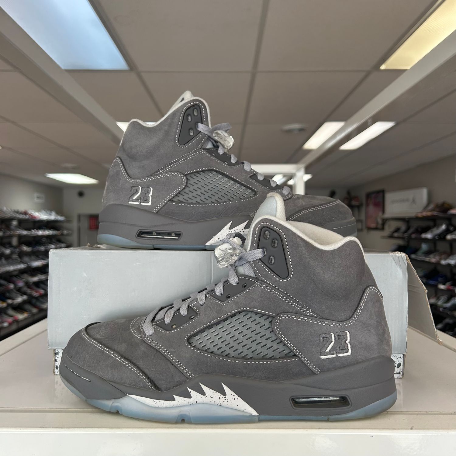 PO AIR JORDAN 5 RETRO WOLF GREY (2026) SX SIZE 9