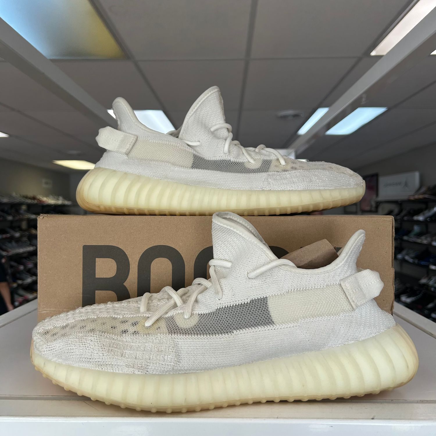 PO ADIDAS YEEZY BOOST 350 V2 BONE SX SIZE 12.5