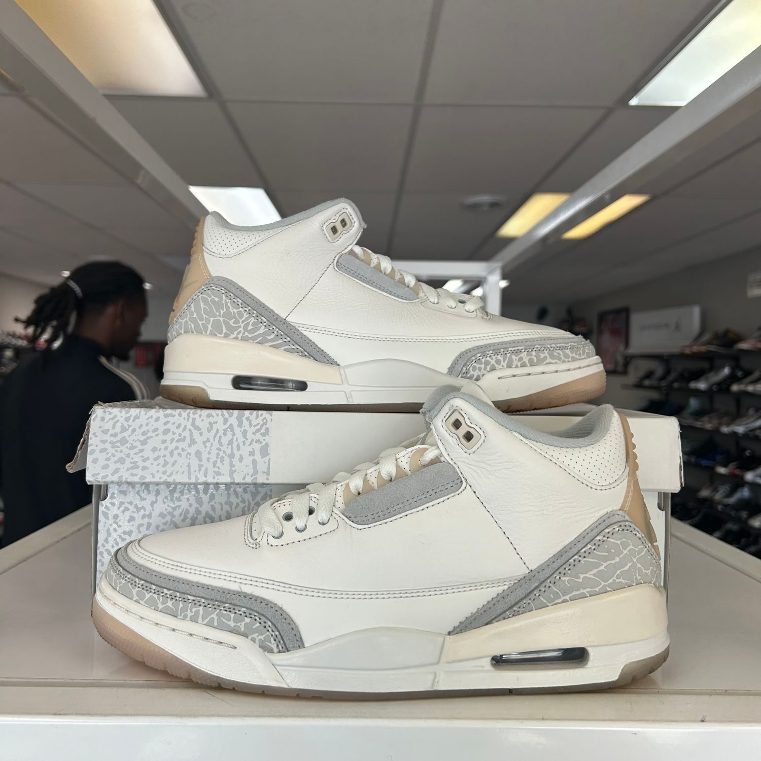 PO AIR JORDAN 3 CRAFT IVORY SX SIZE 9