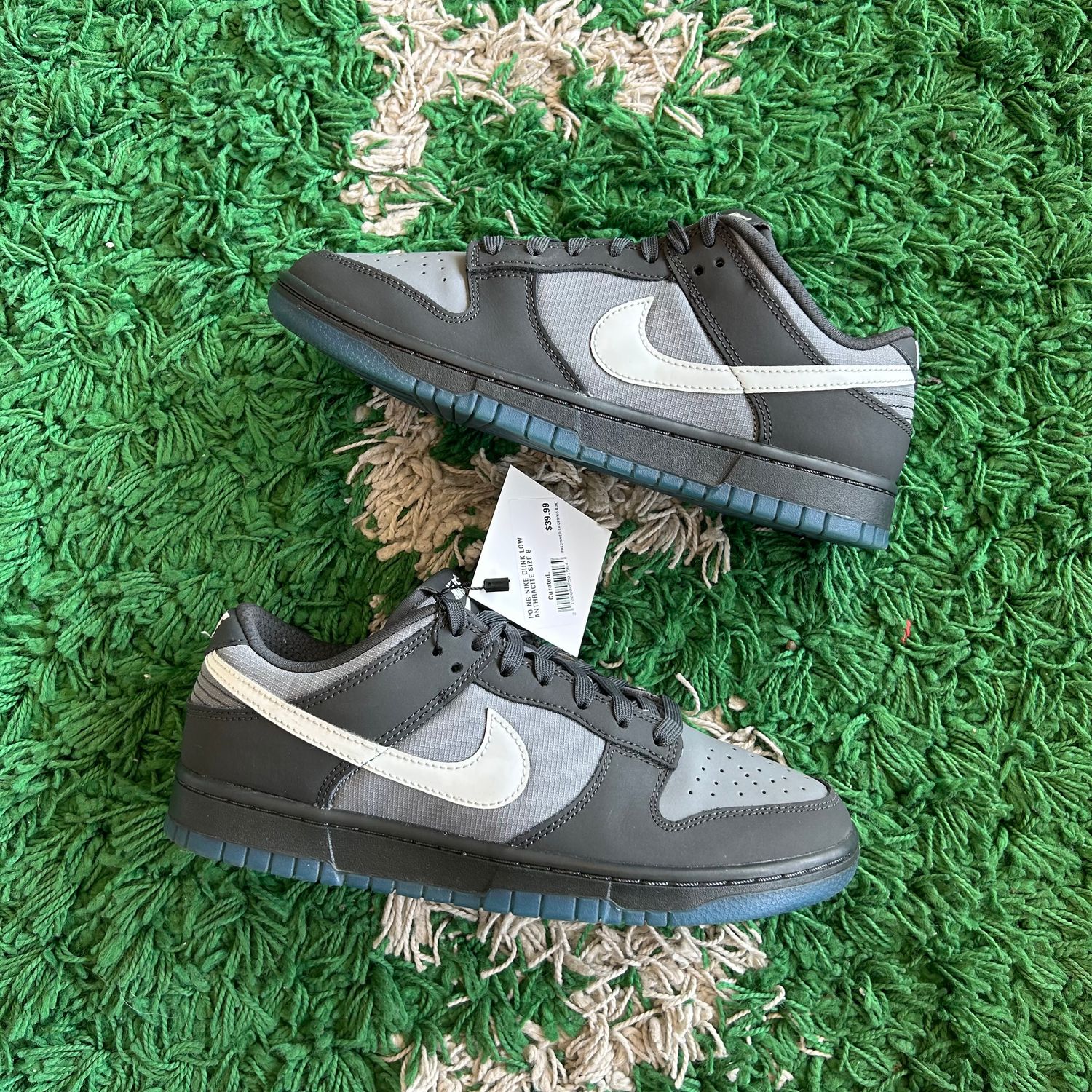 PO NB NIKE DUNK LOW ANTHRACITE SX SIZE 8